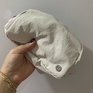 BNWT White Lululemon Belt Bag